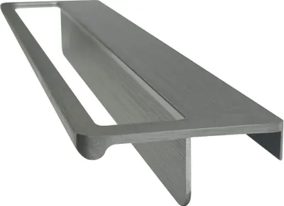 Produktbild von Handtuchhalter aus eloxiertem Aluminium, Handtuchhalter 52cm, keine Löcher erforderlich