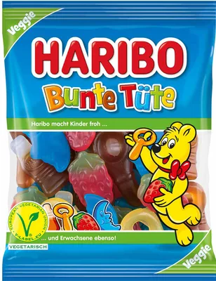 Image de Haribo Bunte Tute Żelki 175 g