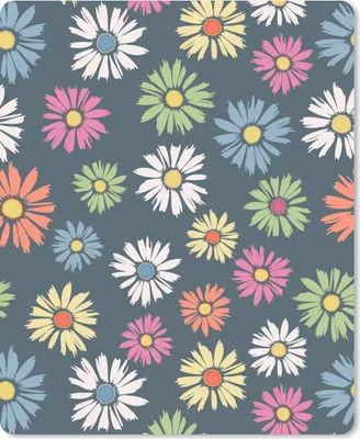 Produktbild von MuchoWow® Mauspad Mousepad Regenbogen - Design - Blumen 19x23 cm - Mousepads - Maus Mat - Pad - Mausunterlage - Mauspads - Spielen