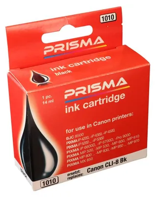 Produktbild von PRISMA 1010 Druckerpatrone für Canon Tintenstrahldrucker, schwarz, 14 ml