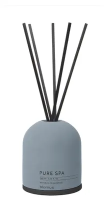 Produktbild von blomus FRAGA Raumduft-Set, Beton-Optik, natürlicher Duft Rose & White Musk, 27,5 x 9 x 9 cm