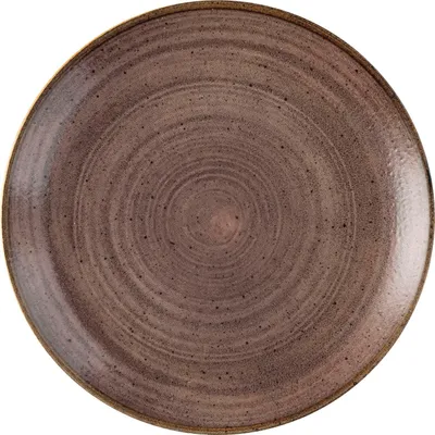 Produktbild von CHURCHILL Stonecast Raw Brown Teller flach, coup, ø: 217 mm