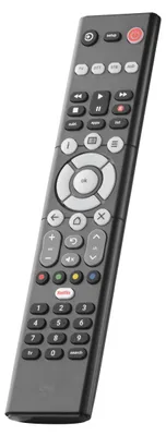 Produktbild von One For All Essence Basic 4, Audio, Spielekonsole, TV, IR Wireless, Drucktasten, Schwarz