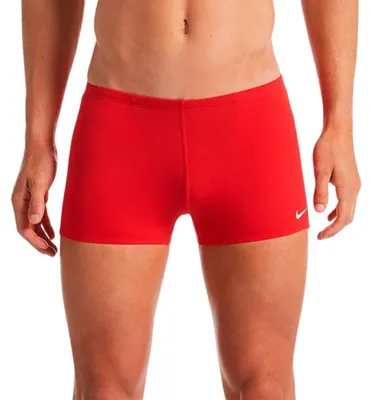 Productafbeelding van Nike - "Hydrastrong" zwemshort voor jongens, model SX1677 (maat M), rood