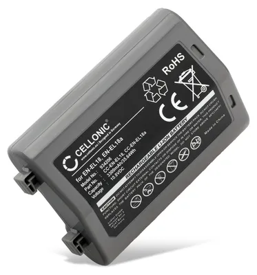 Produktbild von subtel 1x Akku für Kamera Kompatibel mit Nikon D5, D4s, D4, EN-EL18 - (3300mAh, 10.8V)