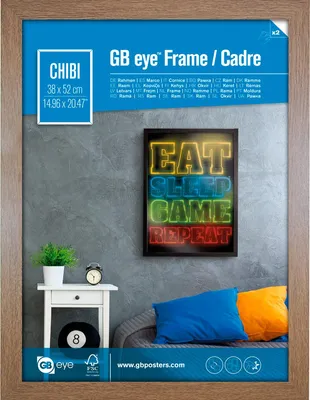 Produktbild von GBEYE - MDF Oak Frame - Chibi 52 x 38cm -
