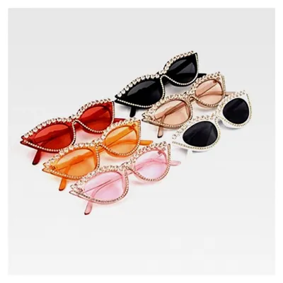 Produktbild von Cat-Eye-Sonnenbrille Damen polarisierte Gläser UV-Schutz orange