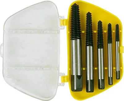 Produktbild von Easy Work 44035 Schraubenausdreher-Satz, grau/schwarz, 5-teilig (1 Set)
