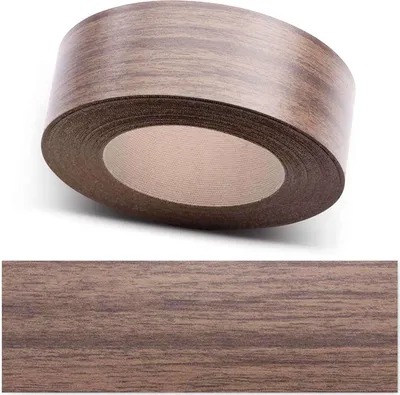 Produktbild von ben+camilla.com Kantenumleimer | Nussbaum 30 mm x 5 m | Sicherer, bequem, Profi Material
