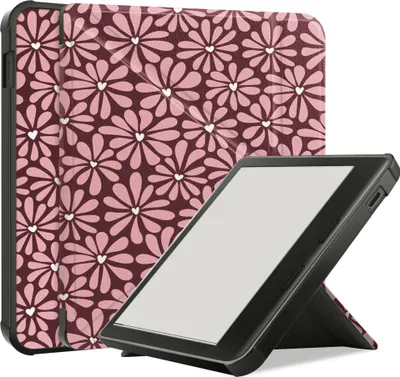 Obrázek produktu pro imoshion Design Skládací pouzdro Kobo Libra Colour - Bloom Love Blush