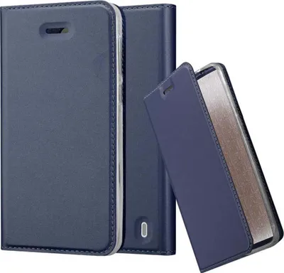 Obrázok produktu pre Cadorabo puzdro na mobilný telefón pre Nokia 2 2017 ochranné puzdro v modrej farbe Cover Etui Book Case Booklet