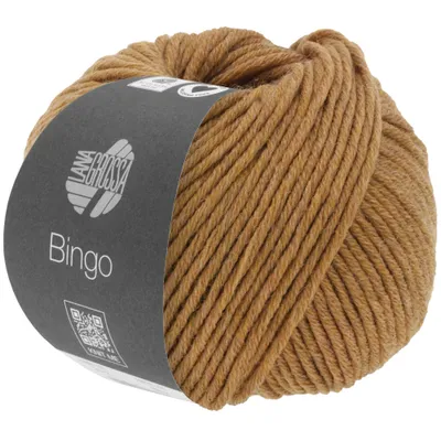 A ball of yarn with a label.