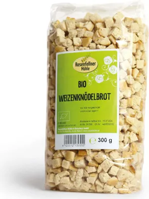 Produktbild von Weizenknödelbrot hell 300g - 6er Vorteilspack von Rosenfellner Mühle