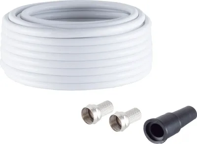 Produktbild von Koaxialkabel 0.643/3.7, (2F-St./1Tülle) >75dB 20m
