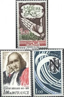 Produktbild von Briefmarken Frankreich 1978 Mi 2116,2117,2118 (kompl.Ausg.) postfrisch Kunsthandwerk