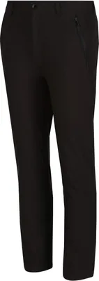 Produktbild von Regatta Highton Winter-Wanderhose für Kinder mit Baumwollfutter, Farbe:Schwarz, Kinder Größen:158