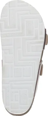 Produktbild von Dr. Brinkmann Damen Pantoletten mit Metallic-Glanz und Schnallen 700993, Größe:38 EU, Farbe:Rosa