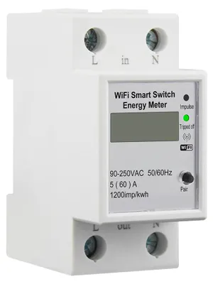 Image de Compteur électrique intelligent MPM-220V60A-1-WF DIN