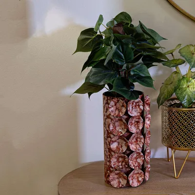Produktbild von Bariva - Vase, Rot, Modernes Design