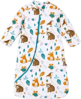 Produktbild von Famanu Babyschlafsack Winter mit abnehmbaren Ärmeln - Warm gefüttert 3,5 TOG