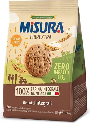 Produktbild von Misura Fibrextra Vollkornkekse 330G