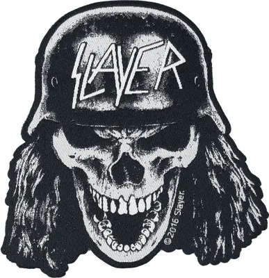 Zdjęcie produktu dla Slayer Wehrmacht Skull Naszywka