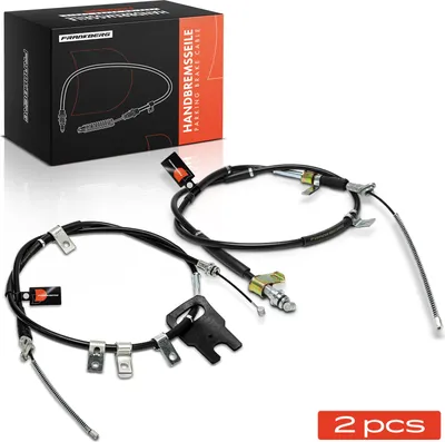 Produktbild von Frankberg 2x Seilzug Feststellbremse Hinterachse beidseitig für Suzuki Grand Vitara II JT TD TE