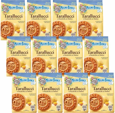 Produktbild von MULINO BIANCO Tarallucci Mürbegebäck aus Italien 350g x 12 Pakete