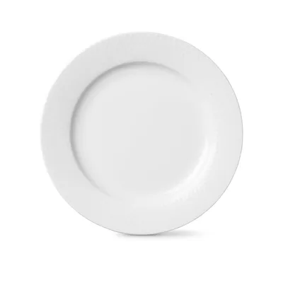 Produktbild von Lyngby Porcelæn - Rhombe Teller flach Ø 23 cm, weiß