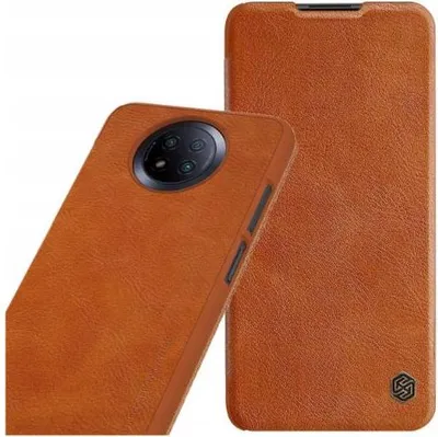 Image de Nillkin Qin Leather Holster Case Xiaomi Redmi Note 9T 5G Brown