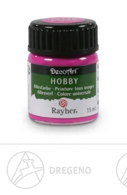 Immagine prodotto di Vernice fucsia, 15 ml. NUOVO