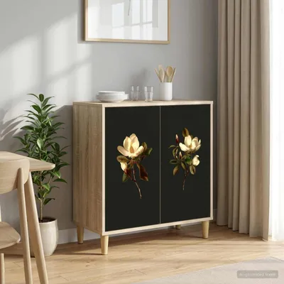 Produktbild von vidaXL Sideboard BREMEN Sonoma 69 x 33 x 75 cm Holzwerkstoff