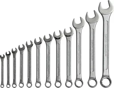 Obrázek produktu pro Combination Spanner Set Haushalt 12 Pcs