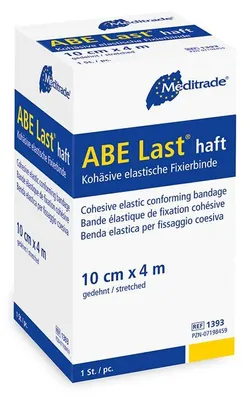 Produktbild von Meditrade ABE Last haft Fixierbinde 10 cm x 4 m