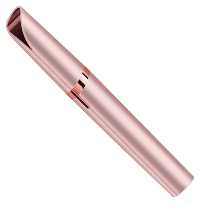 Produktbild von Elektrischer Augenbrauenschneider, Schneidekopf, tragbarer Gesichtshaarentferner für Frauen, Roségold