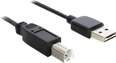 Image de DELOCK Easy-USB-Kabel 2.0 A -> B 0.5m schwarz