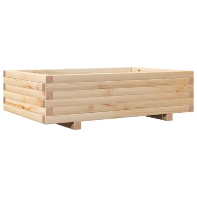 Zdjęcie produktu dla vidaXL Sadzarka 90x60x26,5 cm z litego drewna sosnowego