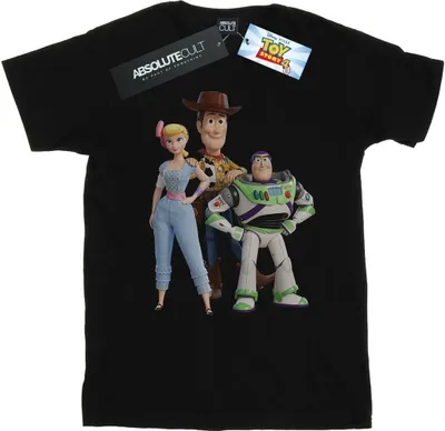 Produktbild von Disney - "Toy Story 4" T-Shirt für Herren BI52230 (4XL) (Schwarz)