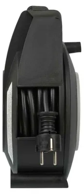 Image de Brennenstuhl Vario Line KabelBox quadruple noir/gris clair 15m H05VV-F 3G1,5, 1094200