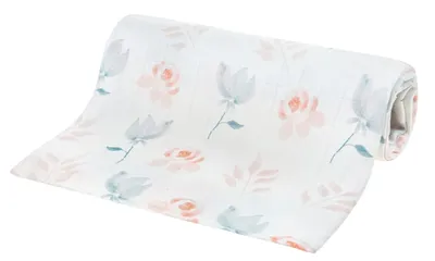 Zdjęcie produktu dla Bambusowa pieluszka wielorazowa 30x30 Bellflowers Bocioland