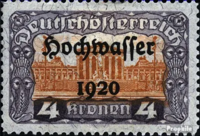 Produktbild von Briefmarken Österreich 1921 Mi 355 gestempelt Hochwasser
