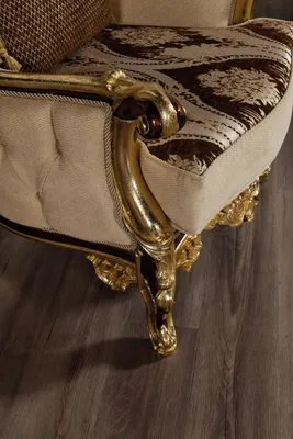 Produktbild von Luxus Sofa Beige Sofagarnitur Sessel 3+1 Sitzer Stoff  Design Sofas