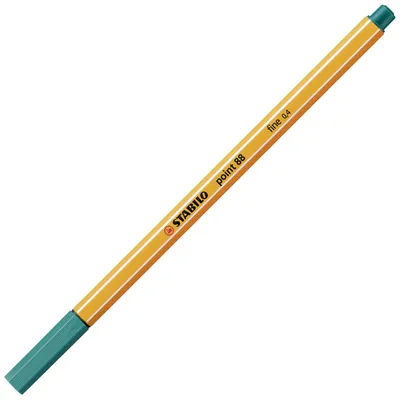 Image de Feutres fins - STABILO point 88 - Stylo simple - bleu turquoise
