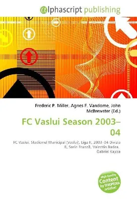 Produktbild von FC Vaslui, Saison 2003-04