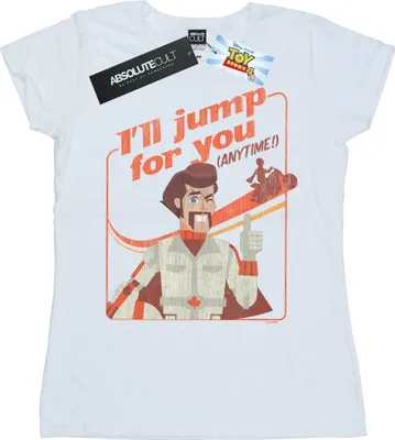 Produktbild von Disney - "Toy Story 4 I'll Jump For You" T-Shirt für Damen BI44392 (L) (Weiß)