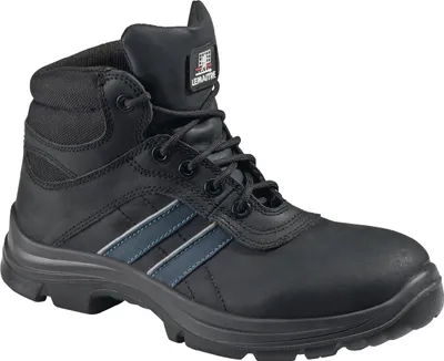 Image de Bottes à lacets de sécurité Lemaitre EN 20345 S3 Andy High-0920, taille 47, cuir de buffle noir - 920