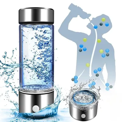 Obrázek produktu pro Láhev na vodu s vodíkem, přenosný design, rychlá výroba vodíku, 200547
