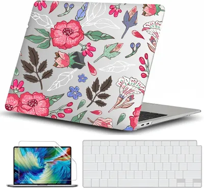 Productafbeelding van Solidchoice - Hoesje voor MacBook Air 13.6" (2022-2026) met Toetsenbord- en Schermbeschermer
