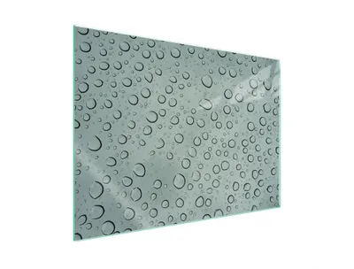 Produktbild von Glasschutzplatte Für Herd 70X52 Drops