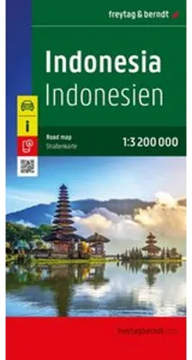 Produktbild von Indonesien, Straßenkarte 1:3.200.000, freytag & berndt